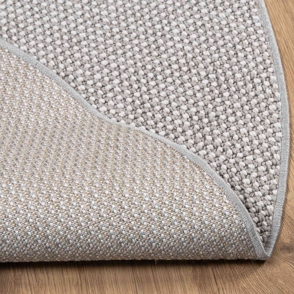 Runder Teppich LUGO Creme Grau Ø 200 cm