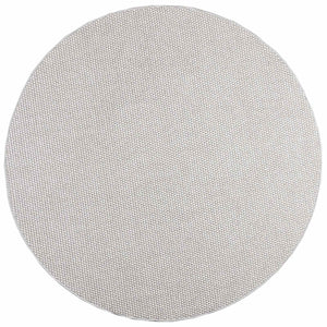 Runder Teppich LUGO Creme Grau Ø 200 cm