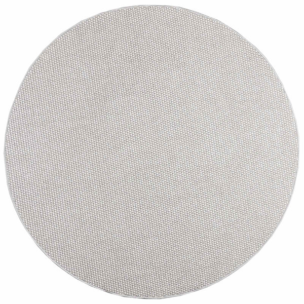 Runder Teppich LUGO Creme Grau Ø 200 cm