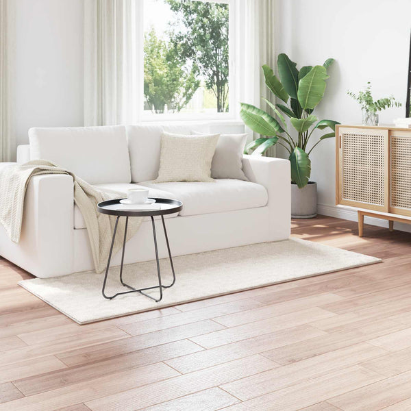 Creme Teppich 150 x 80 cm