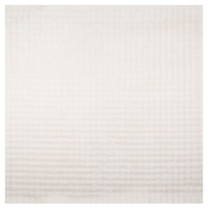 Quadratischer Teppich Creme 120x120 cm