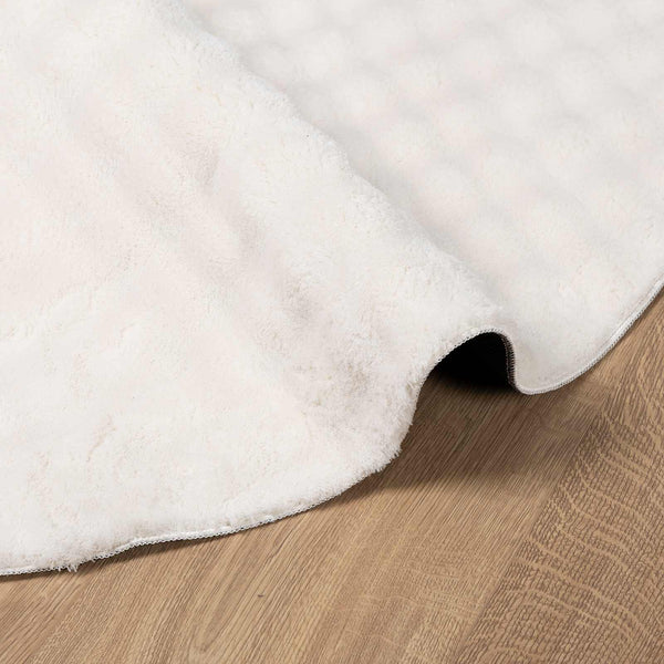 Runder Teppich Creme Ø 200 cm