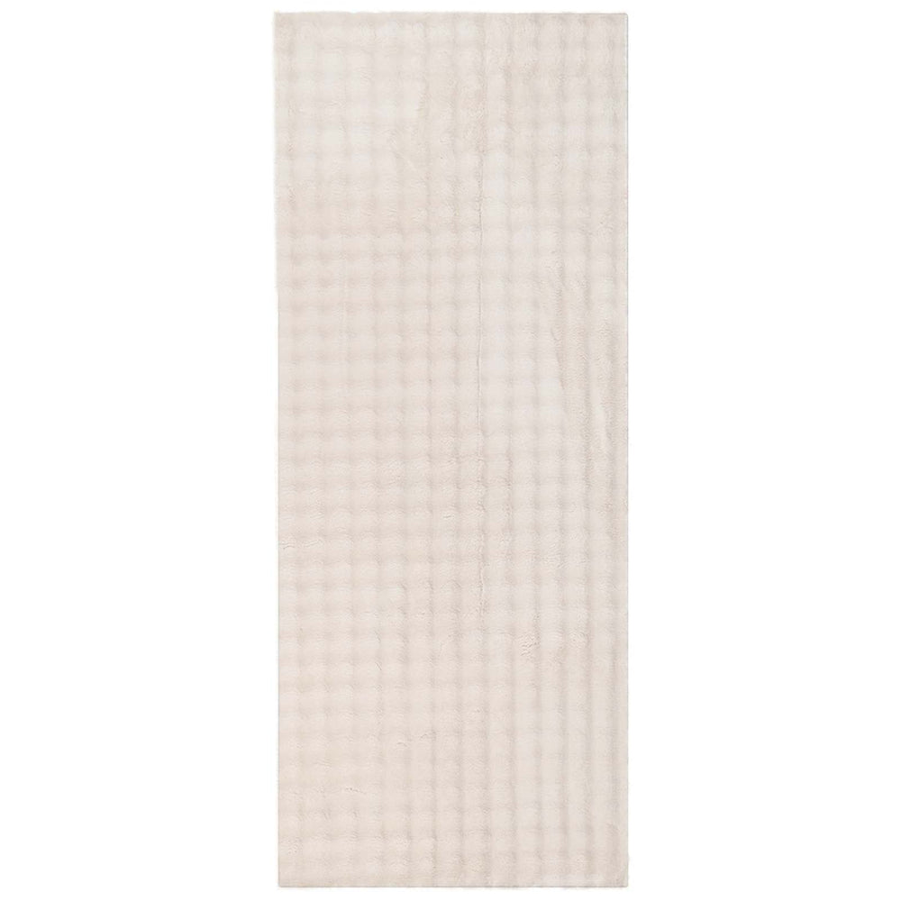 Tapis de salon vidaXL rectangulaire SIROLO beige 200 x 80 cm