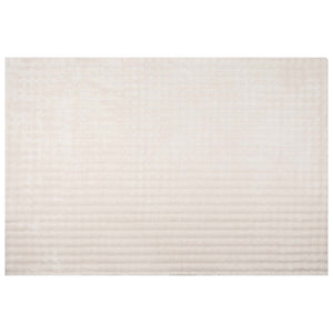 Beiger Teppich 170 x 120 cm Polyester