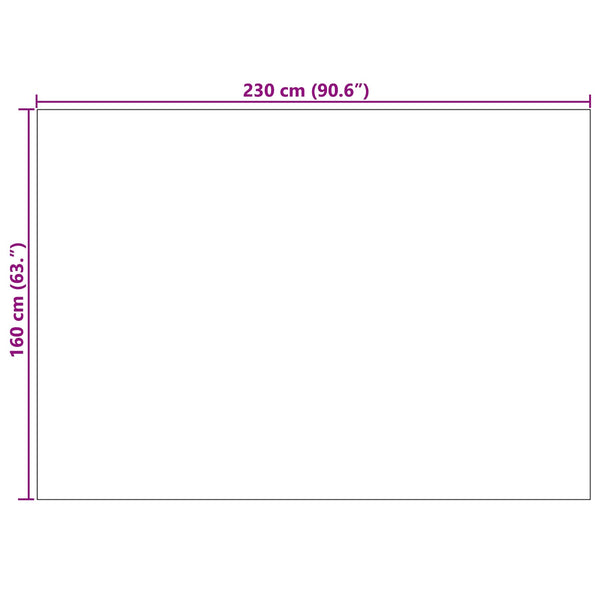Beiger Teppich SIROLO 230x160 cm