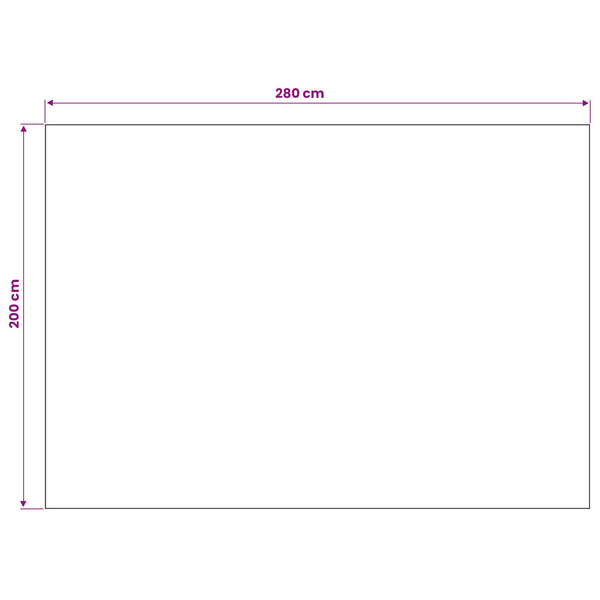 Beiger Teppich 280x200 cm