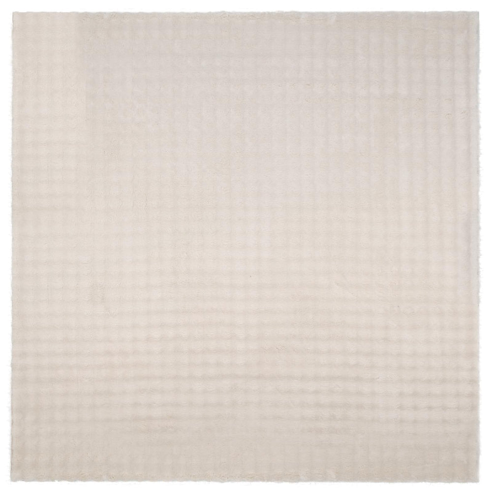 Quadratischer Teppich SIROLO Beige 120x120 cm
