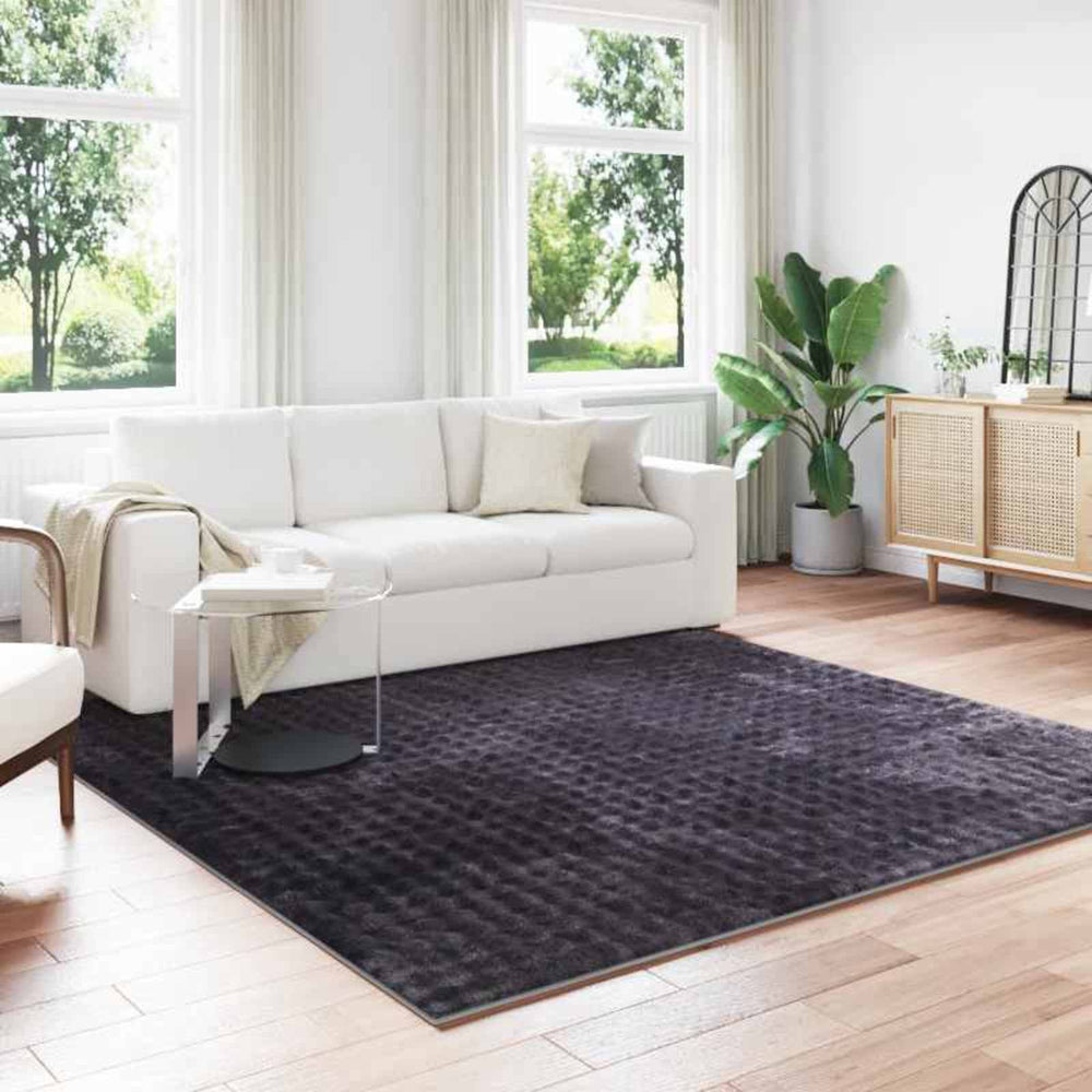 Quadratischer Teppich SIROLO Beige 200x200 cm