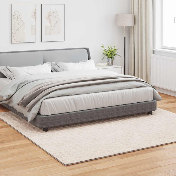 Quadratischer Teppich Beige 240x240 cm