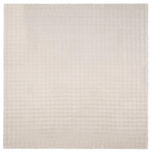 Quadratischer Teppich Beige 240x240 cm