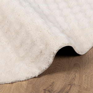Runder Teppich SIROLO Beige Ø 160 cm