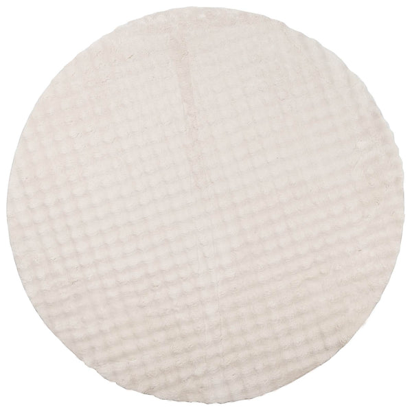Runder Teppich SIROLO Beige Ø 160 cm