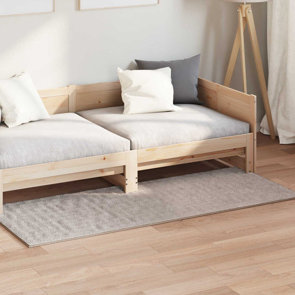 Rechteckiger Teppich Sand 150x80 cm