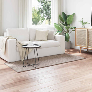 Rechteckiger Teppich SIROLO Sand 200x80 cm