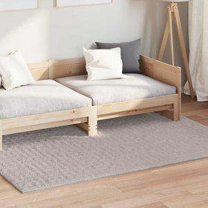 Sandfarbener Teppich 200x140 cm