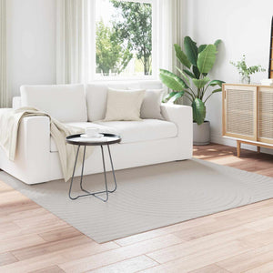 Rechteckiger Teppich Sand 340x240 cm