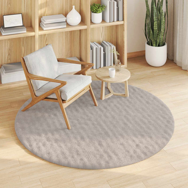 Runder Teppich SIROLO Sand Ø 120 cm