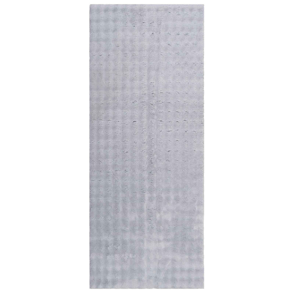 Grauer Bereichsteppich SIROLO 150x80 cm