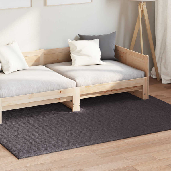 Anthrazit Teppich 230 x 160 cm