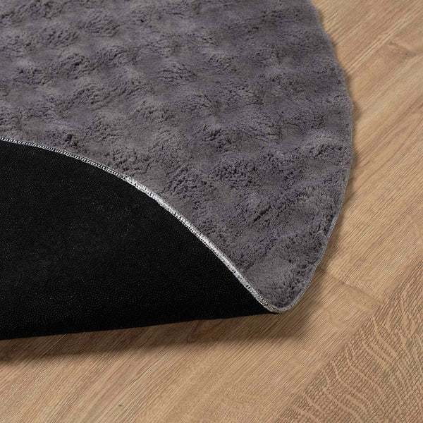 Runder Teppich SIROLO Anthrazit Ø 200 cm