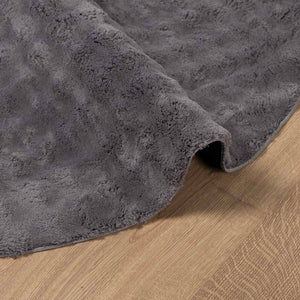 Runder Teppich SIROLO Anthrazit Ø 200 cm