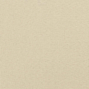 2-teiliges Sofa-Set Creme Stoff