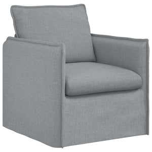 Hellgraues 2-teiliges Sofa-Set