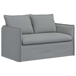 Hellgraues 2-teiliges Sofa-Set
