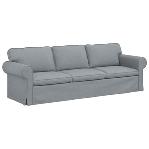 Hellgraues 2-teiliges Sofa-Set