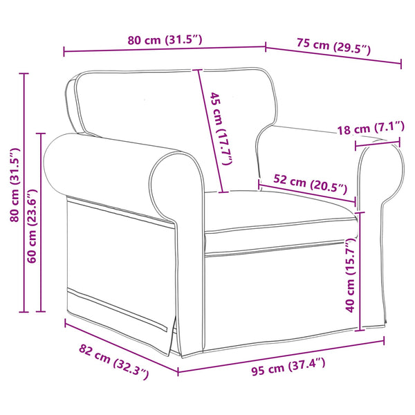 Schwarzes 2-teiliges Sofa-Set