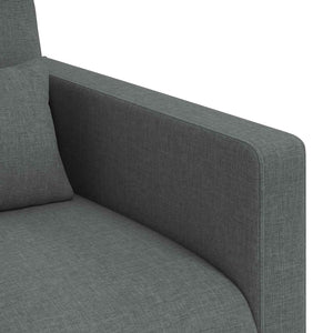 Dunkelgraues Stoffsofa 78x78x80cm