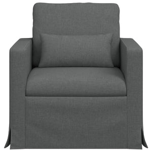 Dunkelgraues Stoffsofa 78x78x80cm