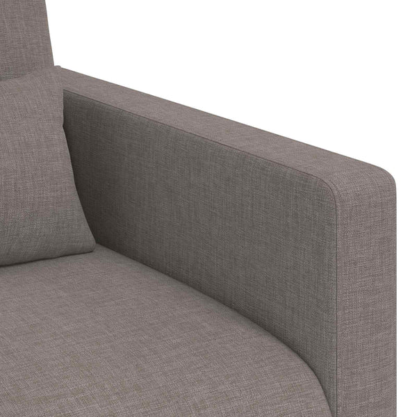 Taupe Sofa Stoff 78x78x80cm