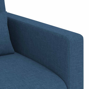 Blaues Stoffsofa 78x78x80 cm