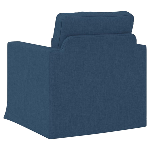 Blaues Stoffsofa 78x78x80 cm