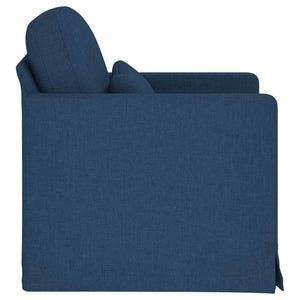 Blaues Stoffsofa 78x78x80 cm