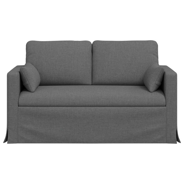 Dunkelgraues Stoffsofa 139 cm