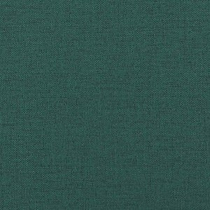 Dunkelgrünes Stoffsofa 139 cm
