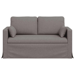 Taupe Stoff Sofa 139 cm