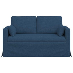 vidaXL Canapé bleu 139 x 78 x 80 cm Tissu