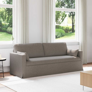 Taupe Stoff Sofa, 198 cm