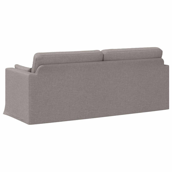 Taupe Stoff Sofa, 198 cm