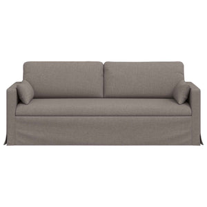 Taupe Stoff Sofa, 198 cm