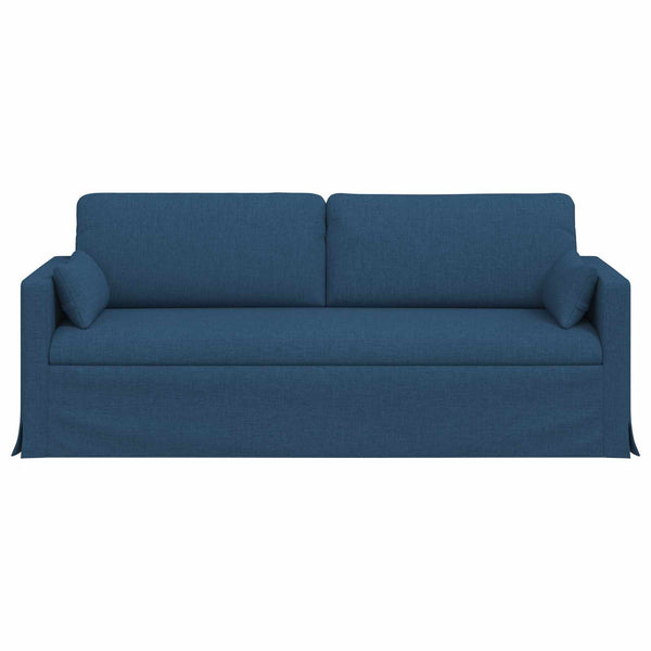 vidaXL Canapé bleu 198 x 78 x 80 cm Tissu