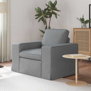 vidaXL Canapé gris clair 103 x 80 x 82 cm Tissu