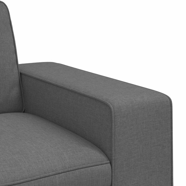 Dunkelgraues Stoffsofa 103 cm