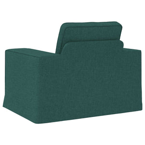 vidaXL Canapé vert foncé 103 x 80 x 82 cm Tissu