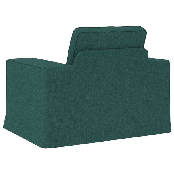 vidaXL Canapé vert foncé 103 x 80 x 82 cm Tissu