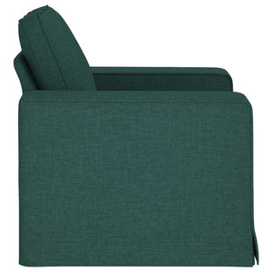 vidaXL Canapé vert foncé 103 x 80 x 82 cm Tissu