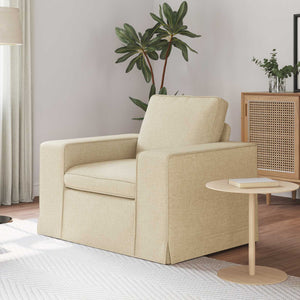 Creme Sofa Stoff 103 cm